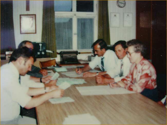 1980 Stimmauszählung der GR Wahl