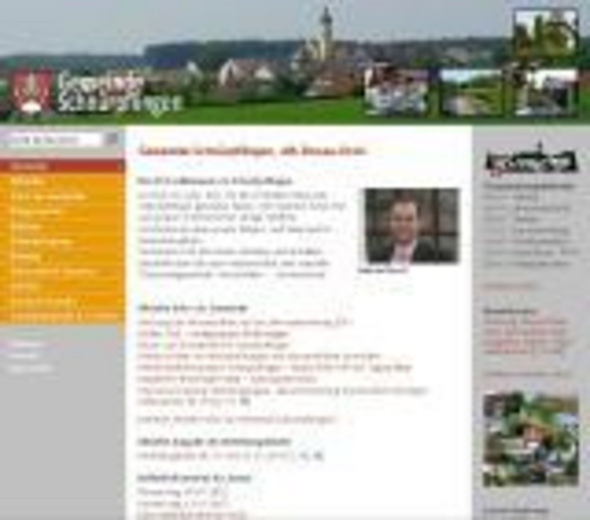 Screenshot der Homepage Schnürpflingen