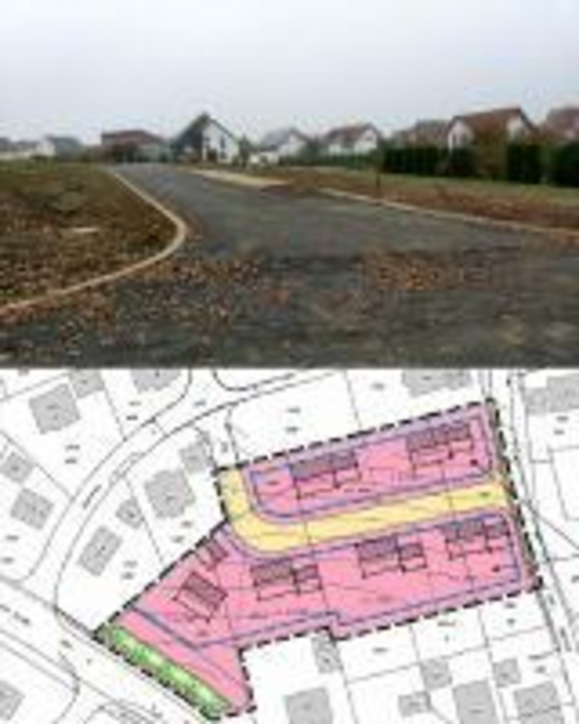 Baugebiet und Flächennutzungsplan